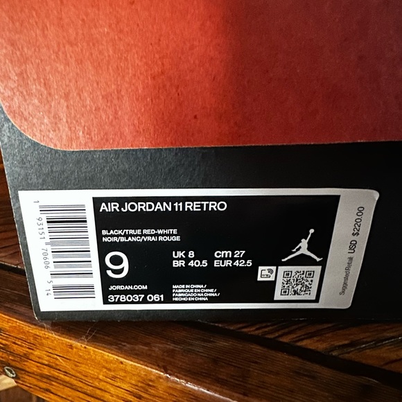 Jordan 11 Retro ‘Bred’ - Picture 2 of 9